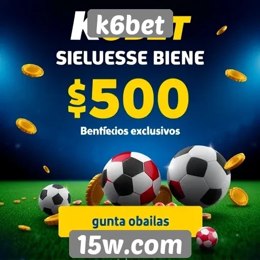 Ofertas e promoções disponíveis no k6bet